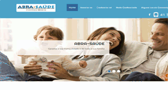 Desktop Screenshot of abrasaude.com.br